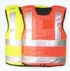 Fluo Stab- and bullet proof vest  HELIOS / HG1A-KR1-SP1