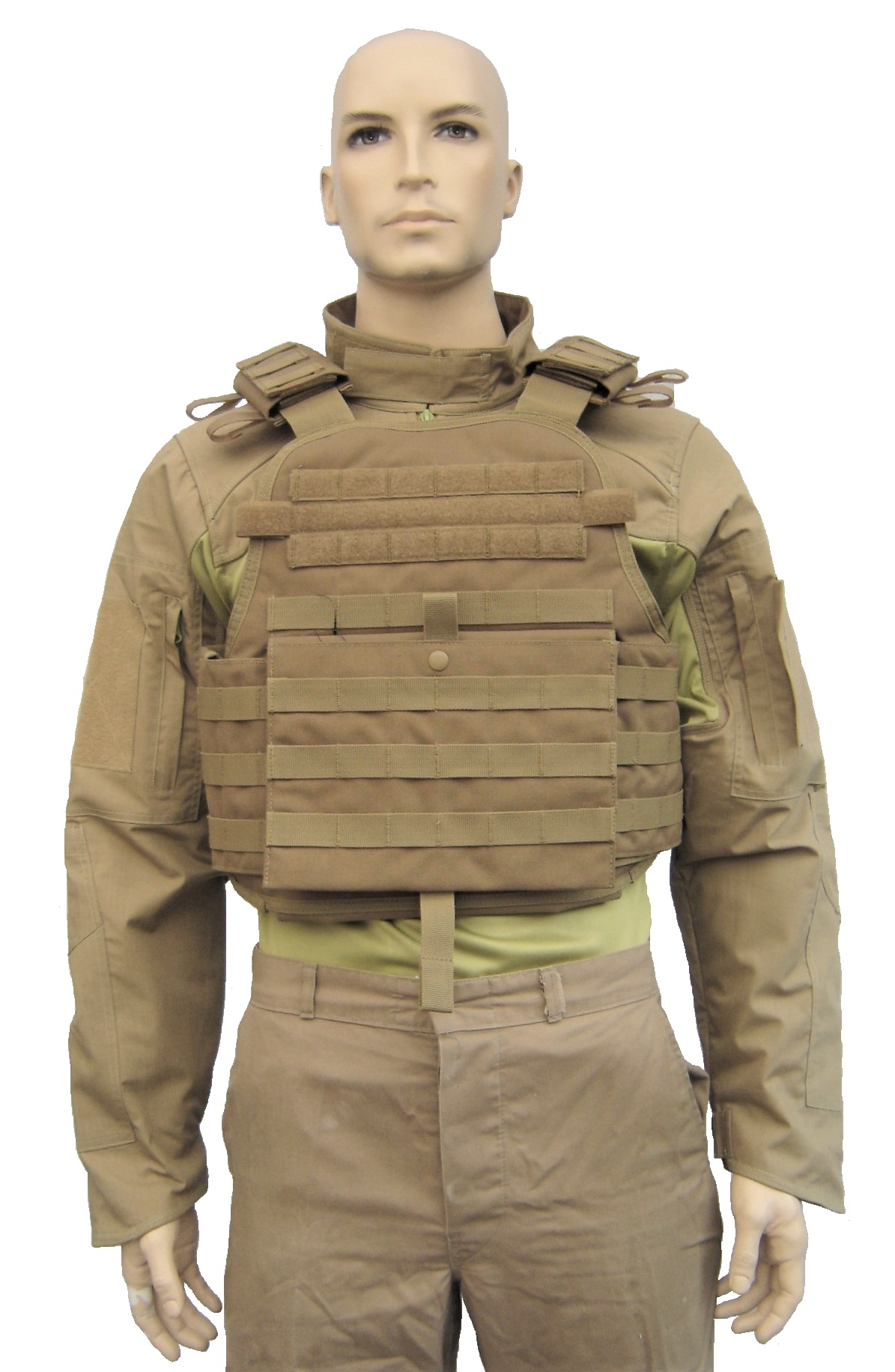 Operator NIJ-4 Stand Alone (250x300mm) Plate Carrier Coyote