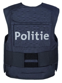 HO2-KR1-SP1 Gilet pare-balles Molle Local Police bleu