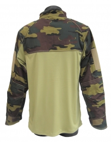 2XL – Cut resistant combat shirt UBAC Woodland Spec-Coolmesh VBR-Belgium
