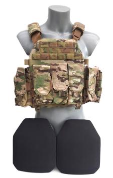 DCS 5.56 Multicam class 4  plate carrier closed flap Stand Alone