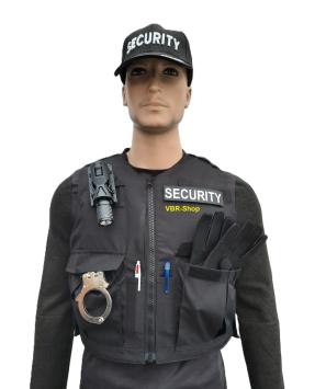 MT-PRO GEN7 Puma black bulletproof vest security guards