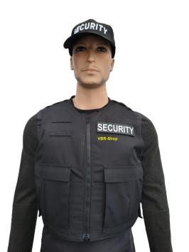 MT-PRO GEN7 Puma black bulletproof vest security guards