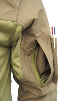 XL – Cut resistant combat shirt UBAC Khaki Spec-Coolmesh VBR-Belgium