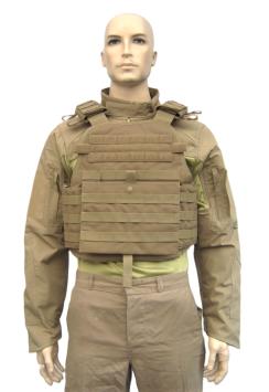 L - Cut-resistant combat shirt UBAC Khaki Spec-Coolmesh VBR-Belgium